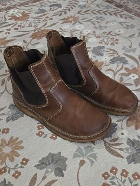 Duckfeet Roskilde Chelsea Chocolate Brown Leather Ankle Boot Size 44 Mens 11